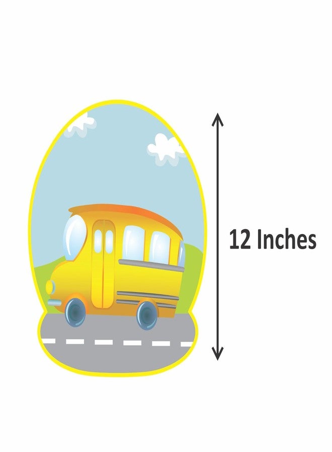 Untumble Wheels on The Bus Foil Background Decor Kit for Bus Theme Birthday - Image 4
